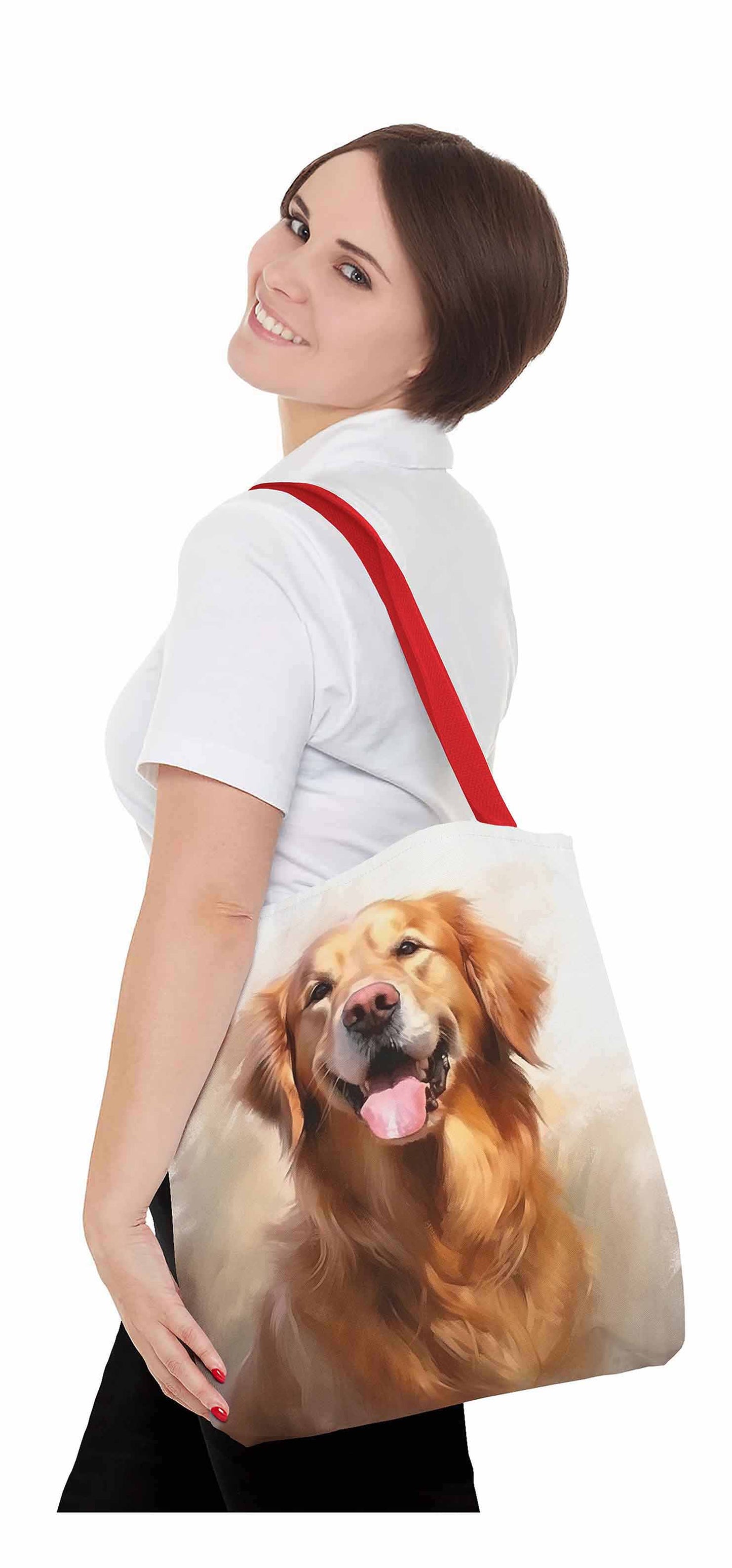 Golden Retriever Tote Bag