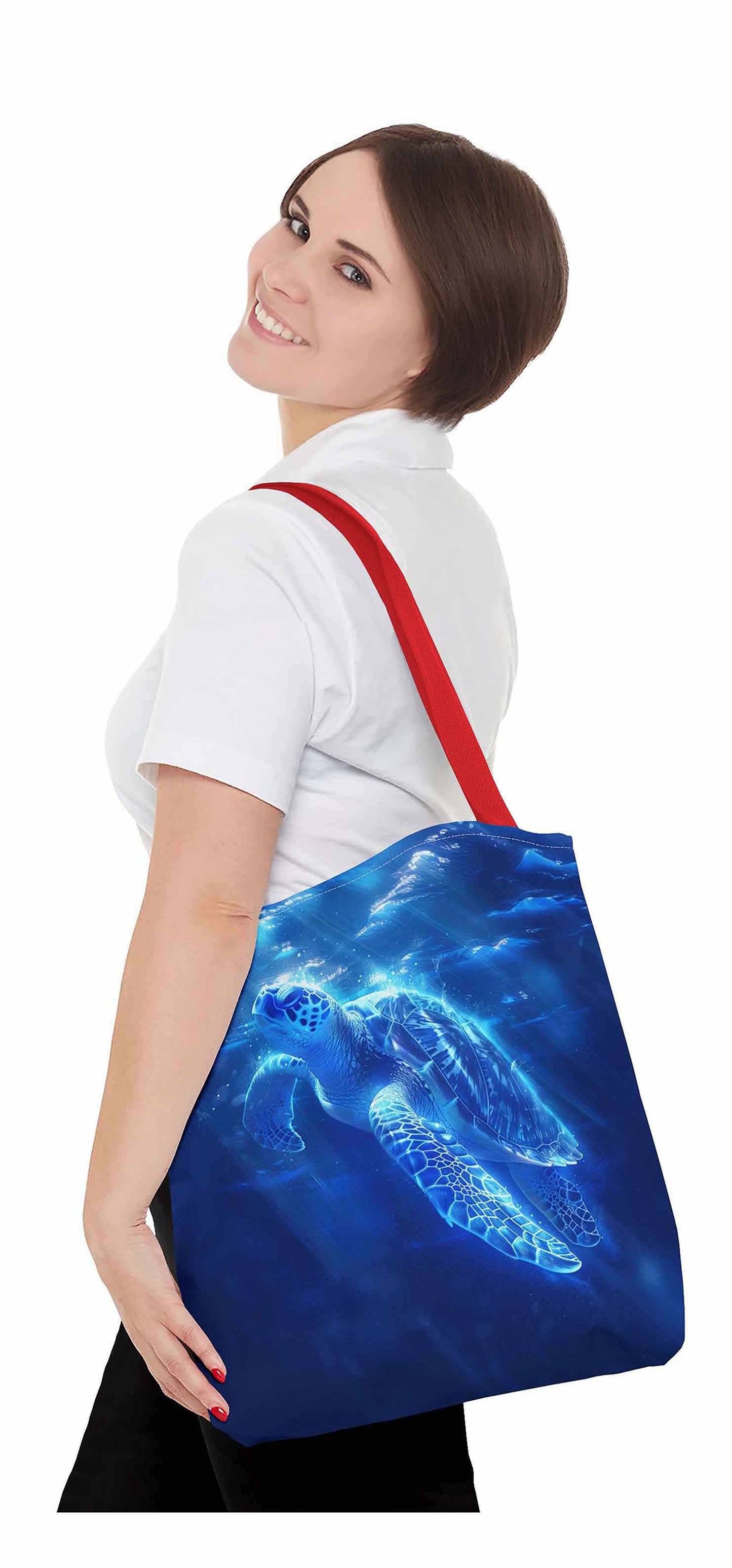 Ocean Dream Turtle Tote Bag