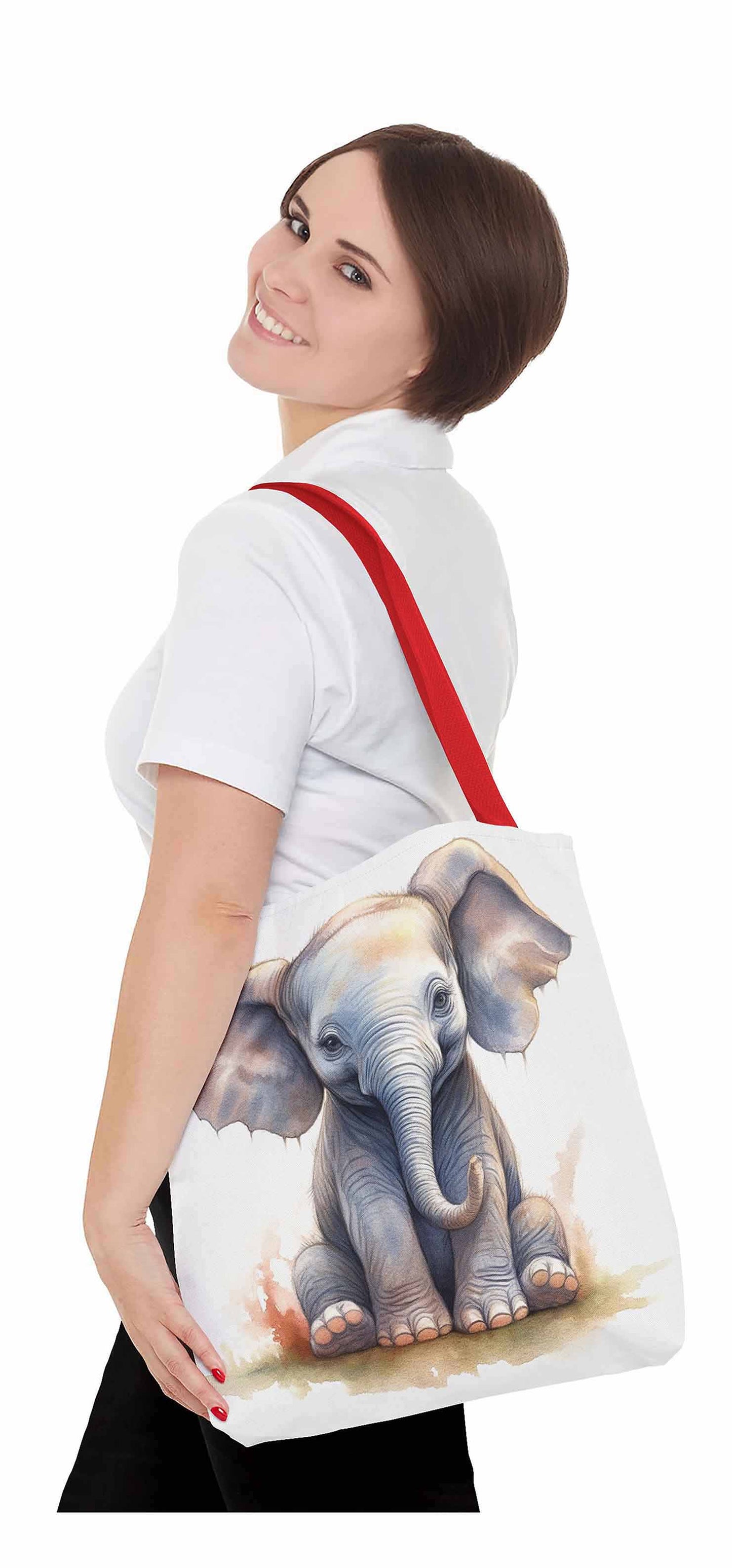 Mini Mammoth Elephant Tote Bag