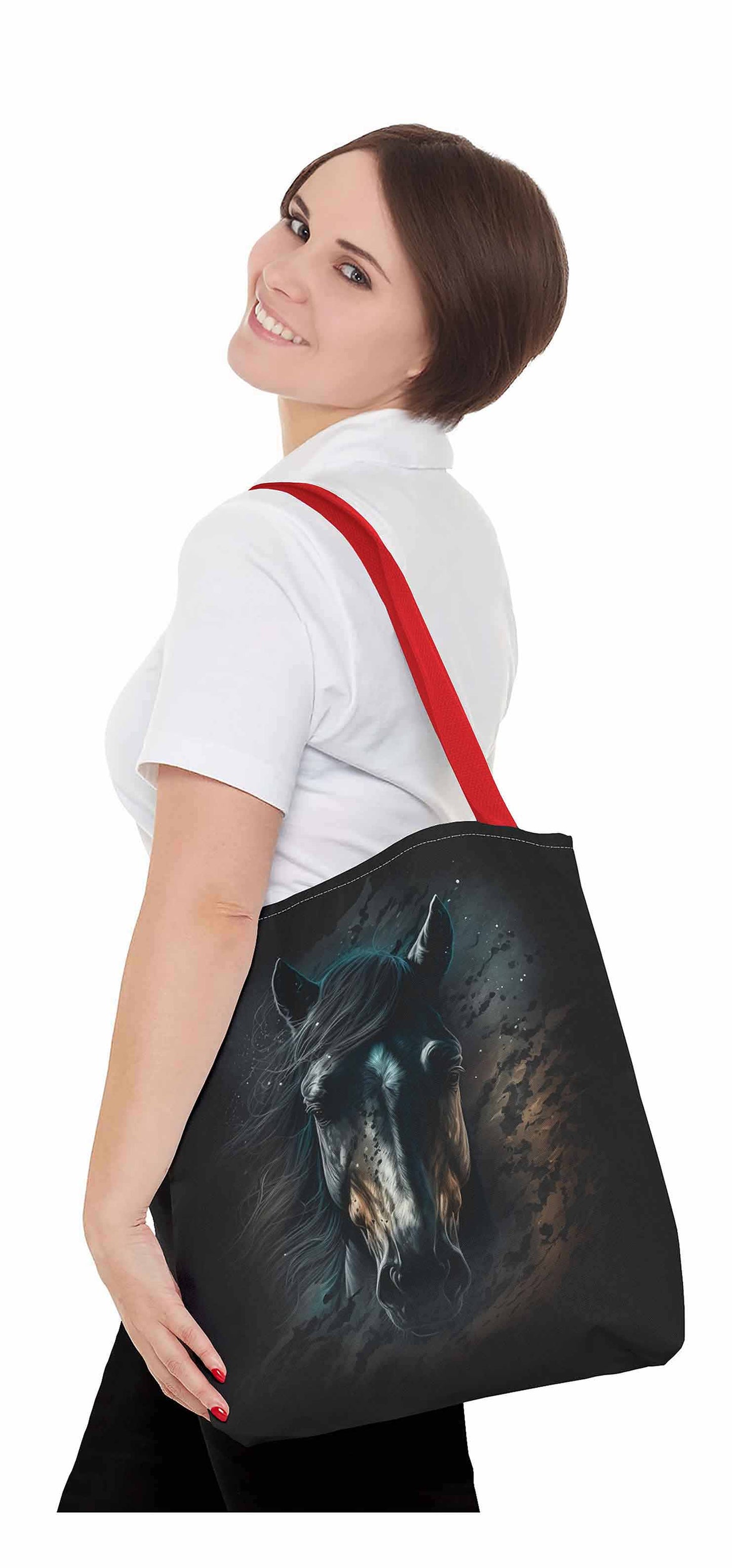 Midnight Mare Tote Bag