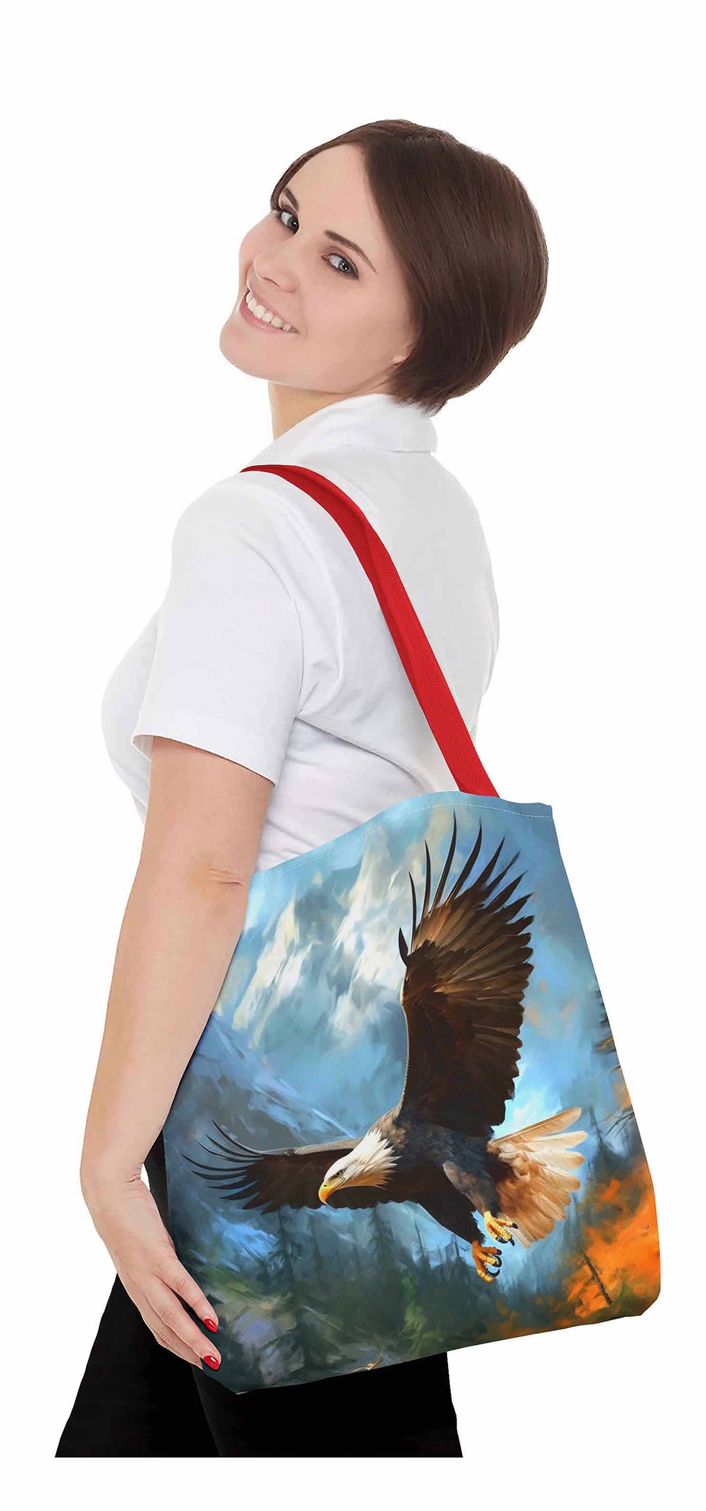 Skyward Summit Eagle Tote Bag