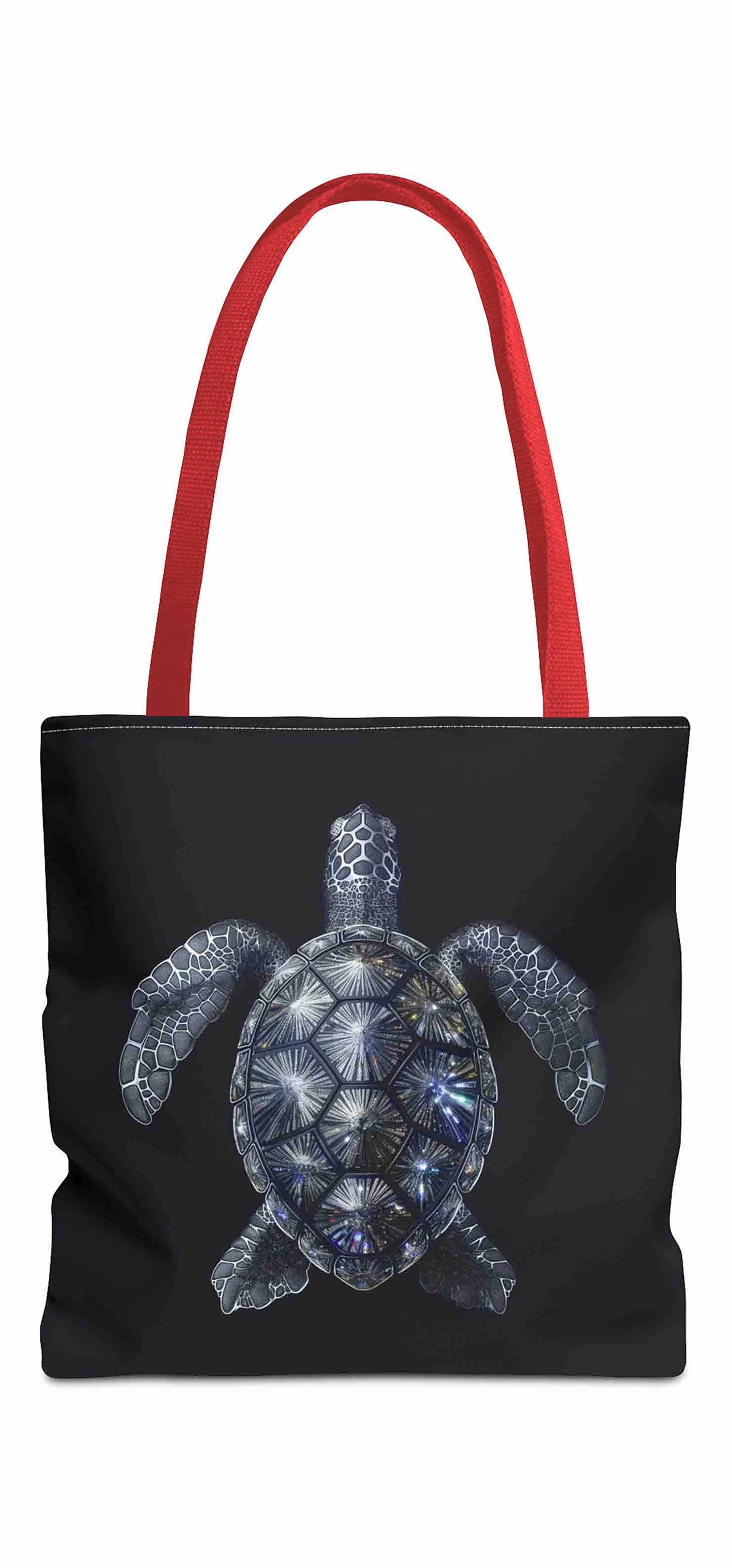 Dazzling Diamond Turtle Tote Bag