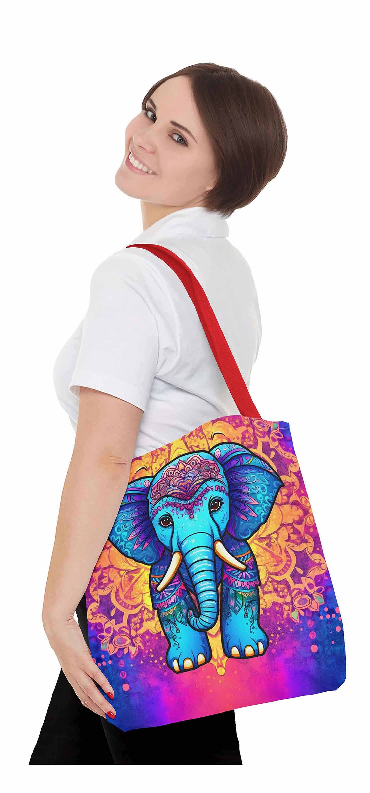 Euphoric Expressions Elephant Tote Bag