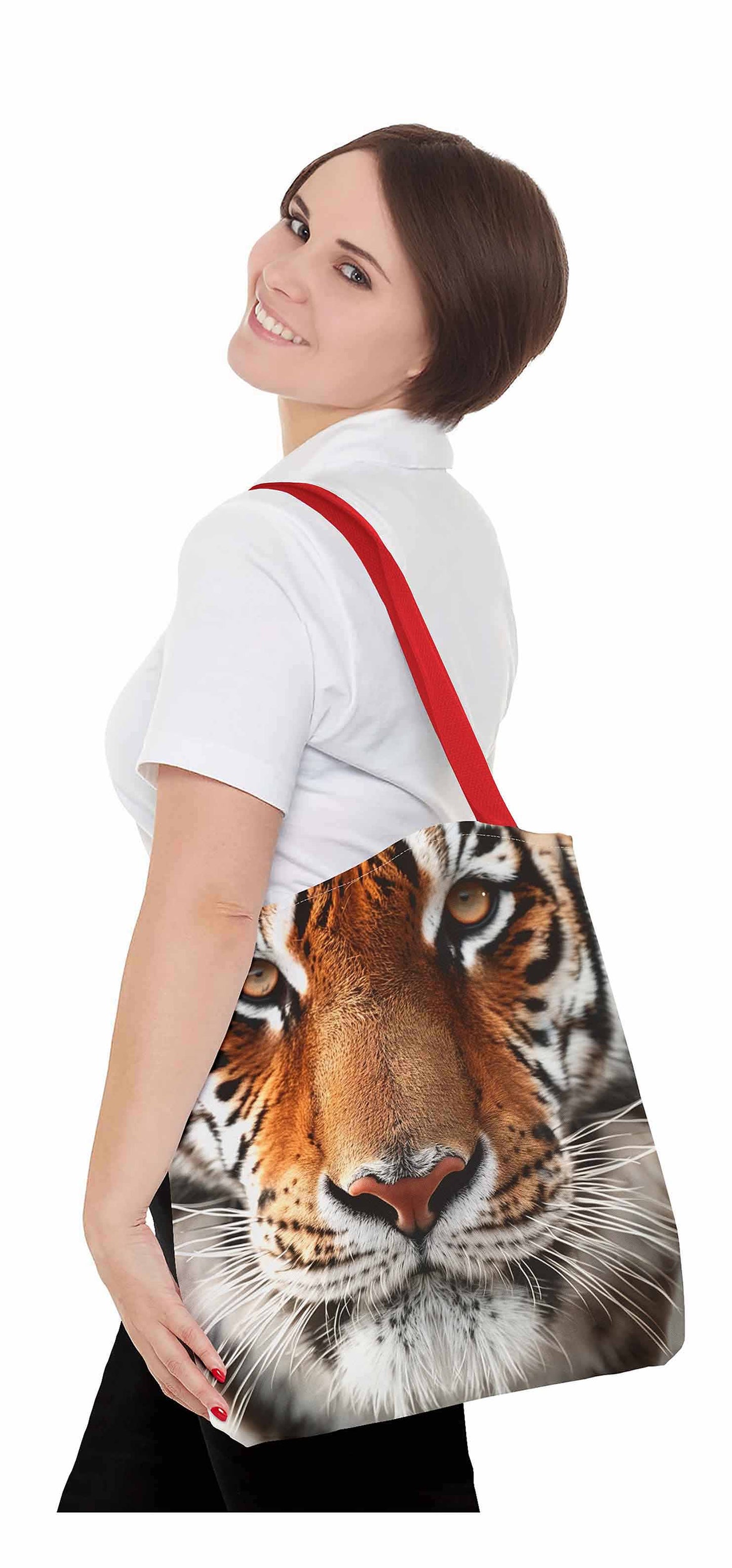 Tiger's Stare Tote Bag