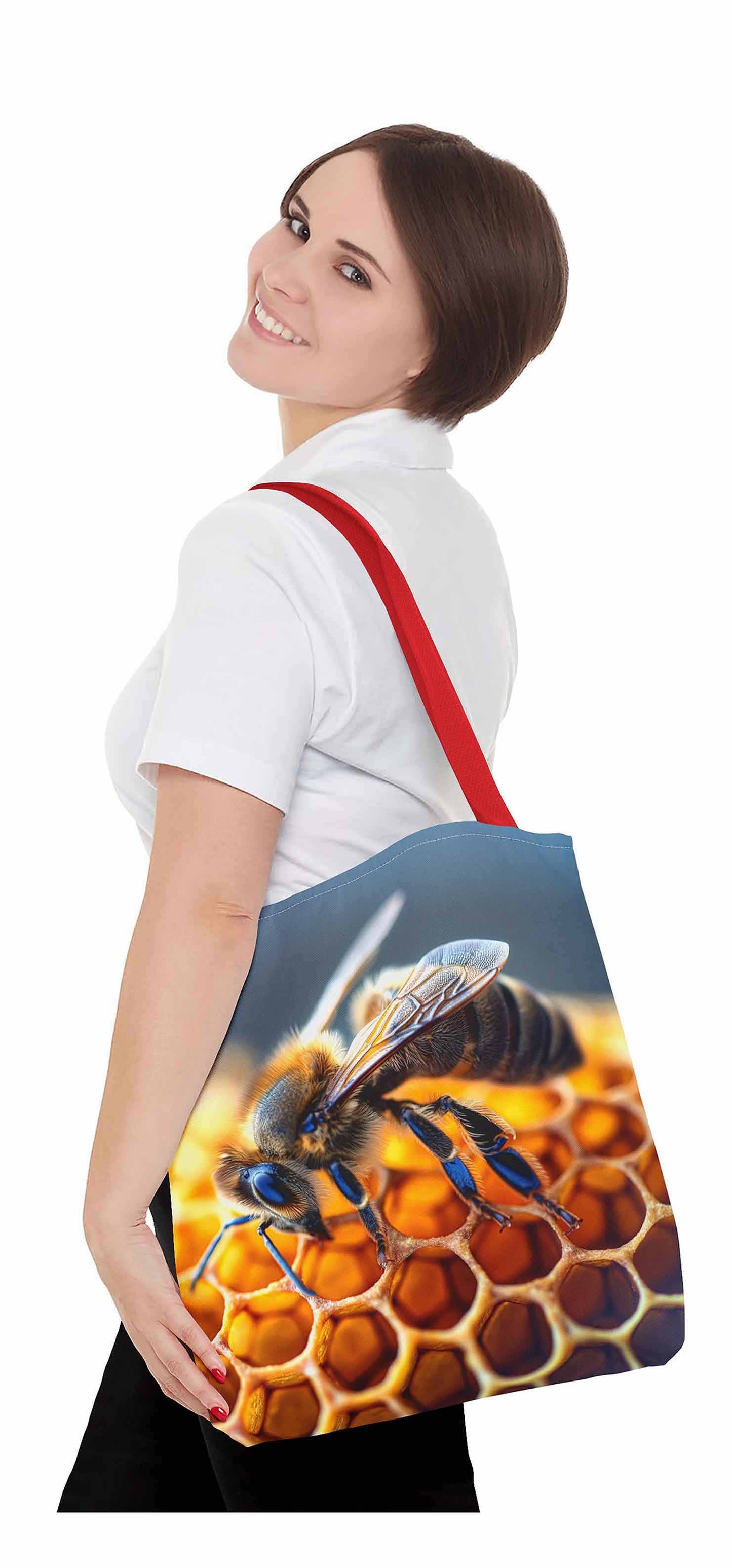 Honeybee Harmony Tote Bag