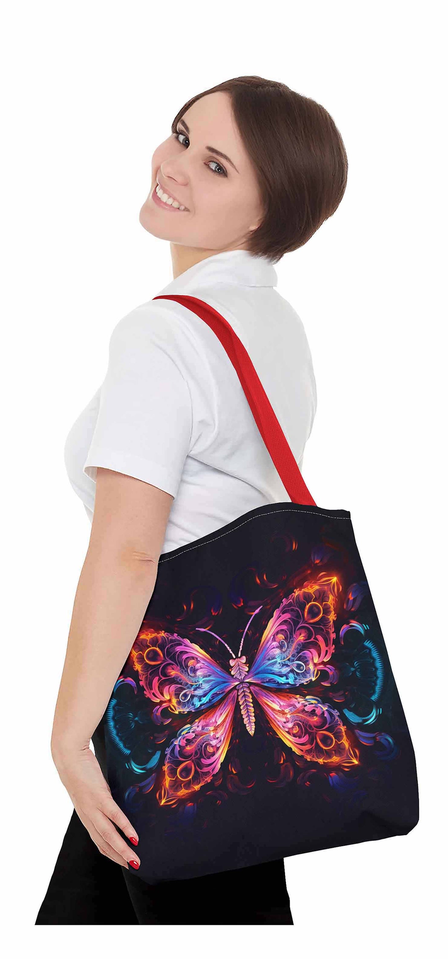 Radiant Butterfly Tote Bag
