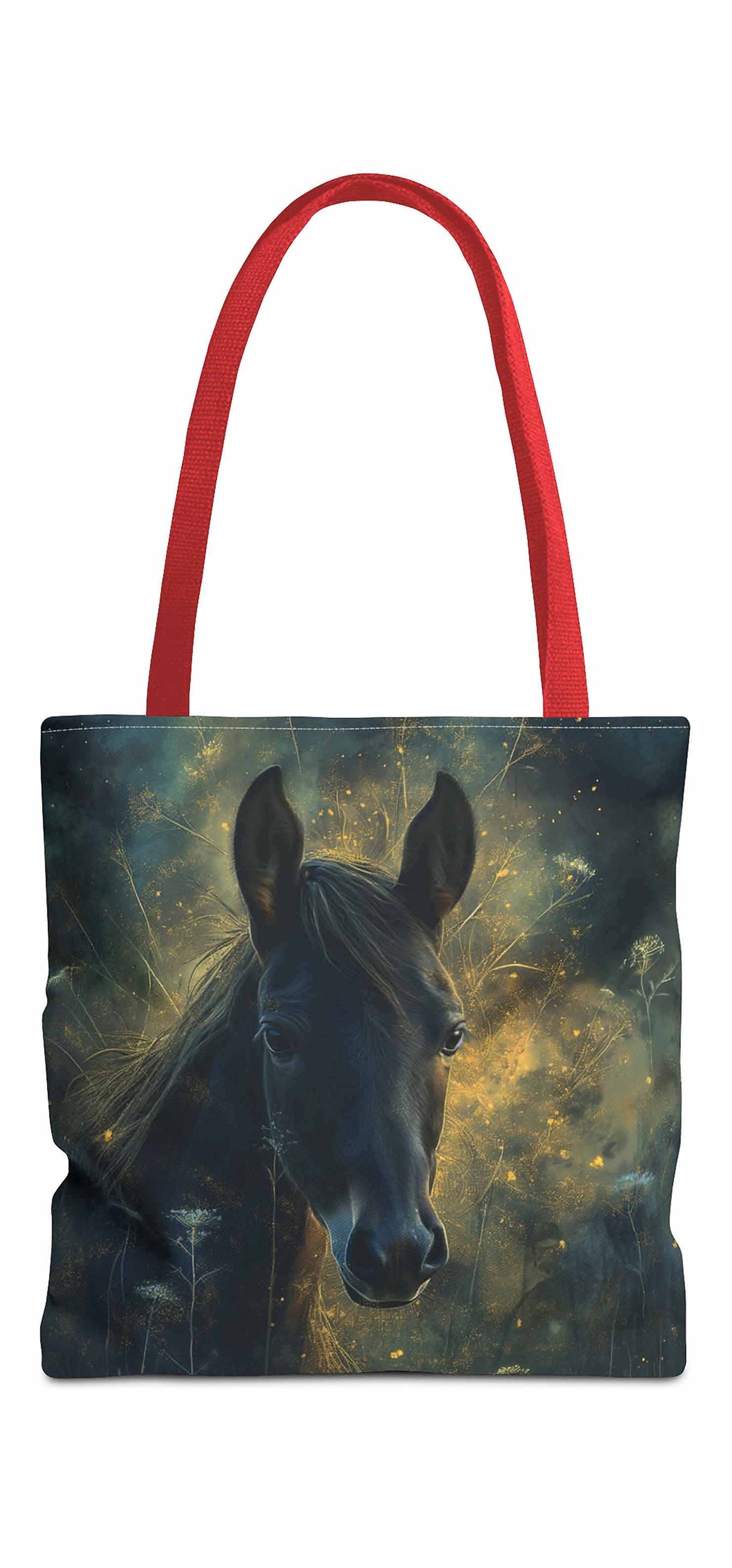 Mystic Night Horse Tote Bag