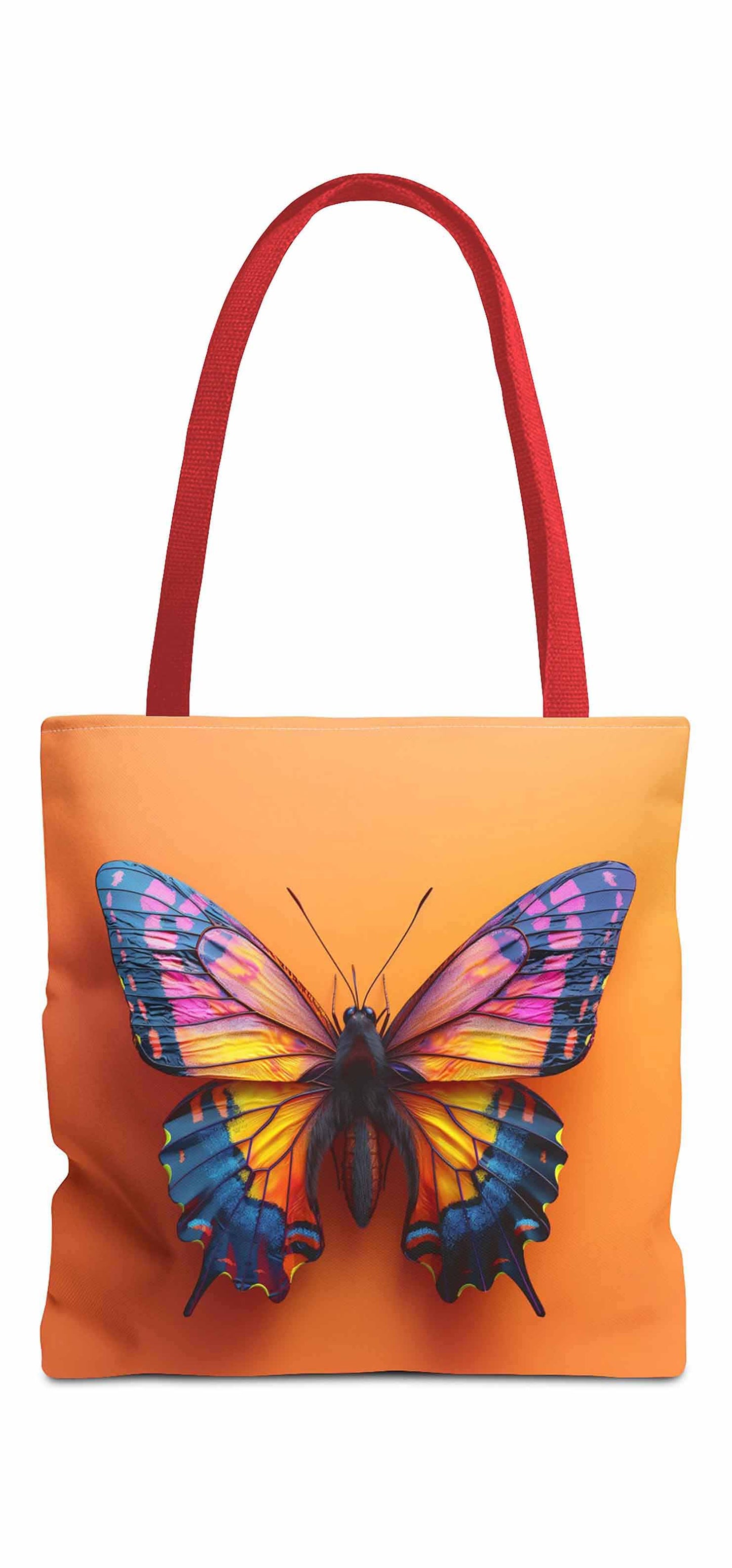 Sunset Monarch Butterfly Tote Bag