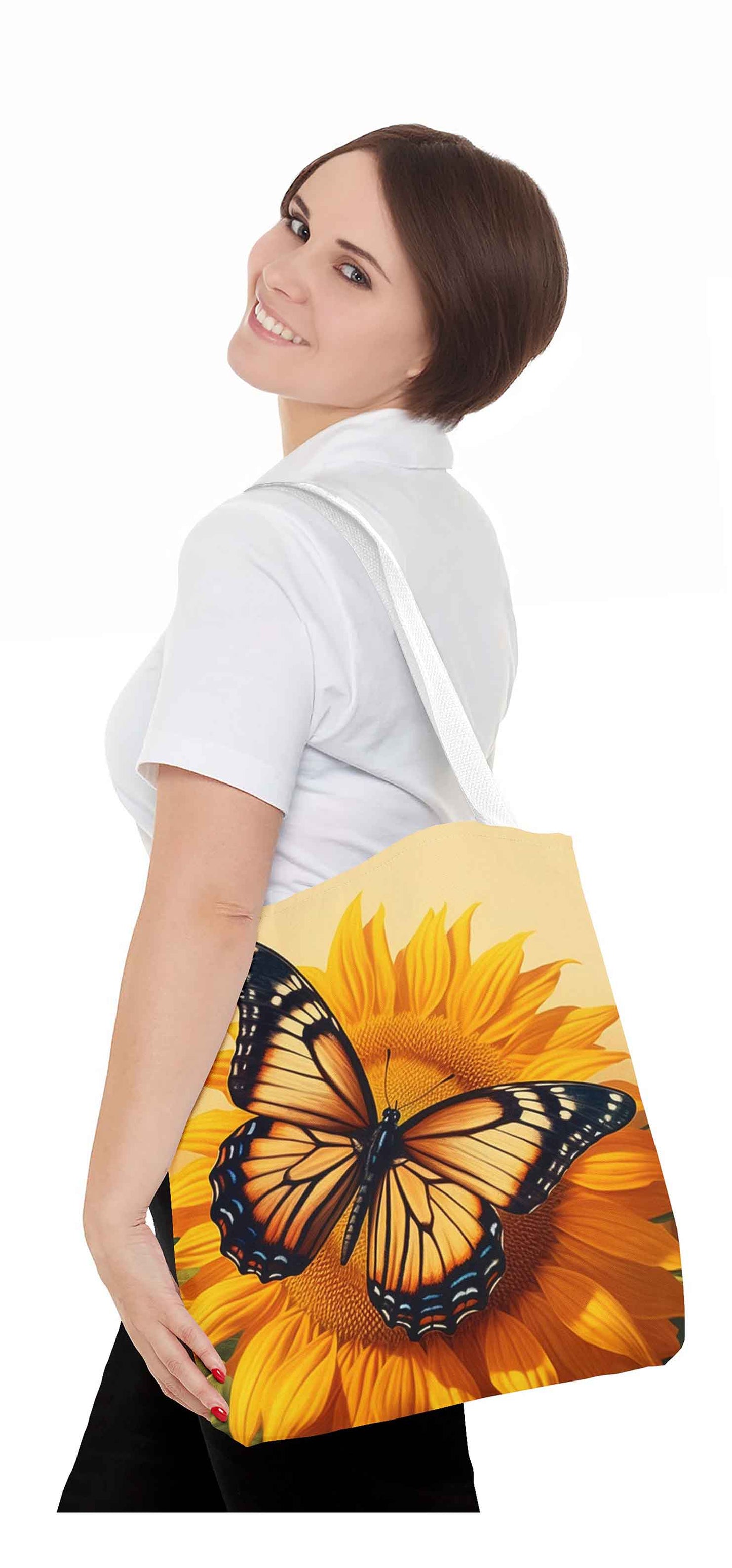 Whispering Wings Butterfly Tote Bag
