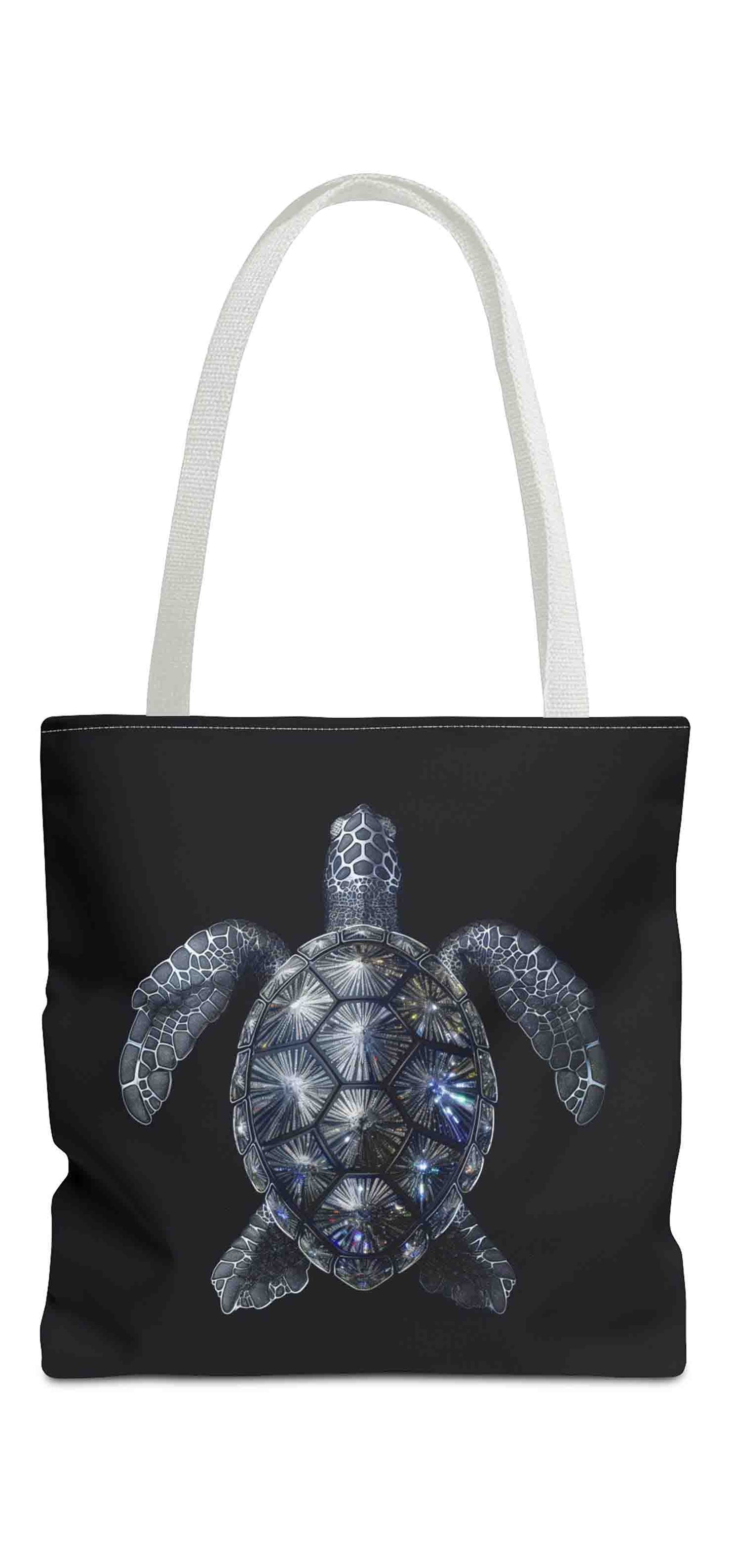 Dazzling Diamond Turtle Tote Bag