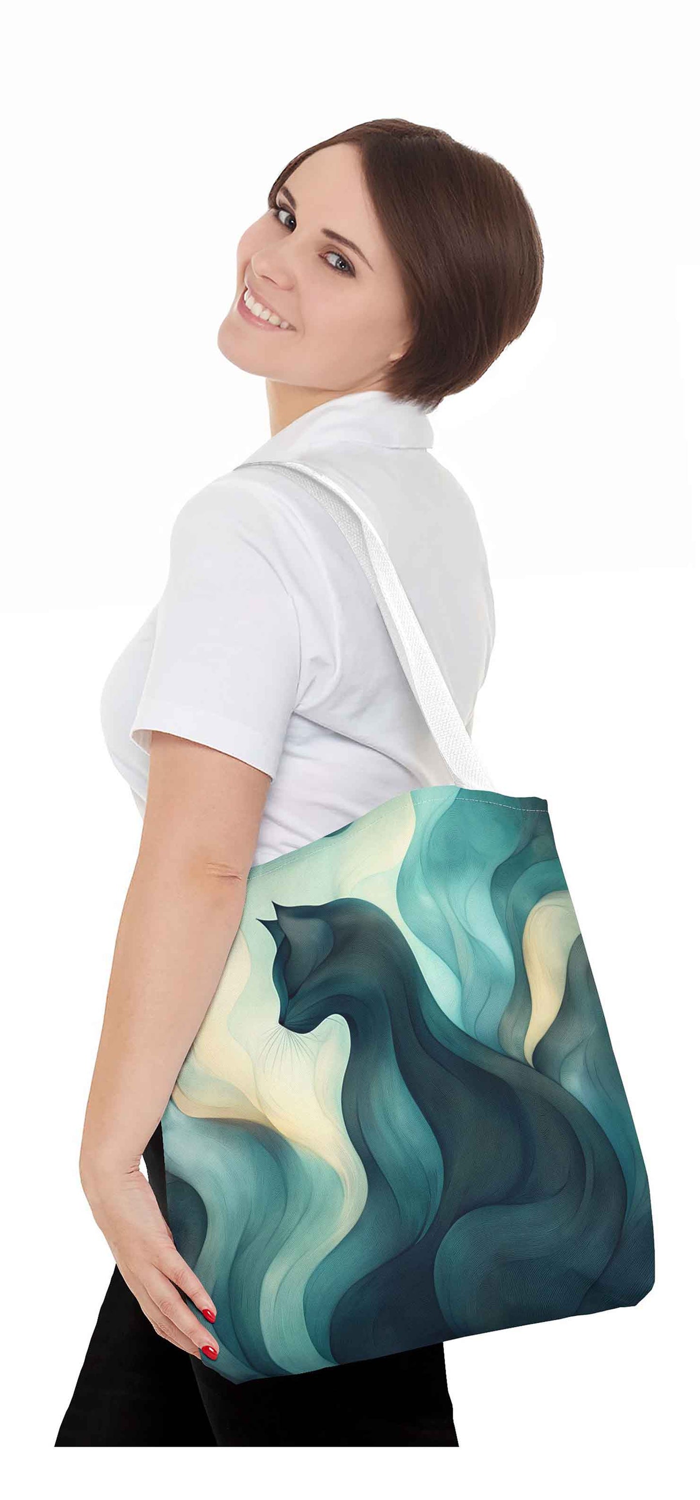 Abstract Cat Art Tote Bag