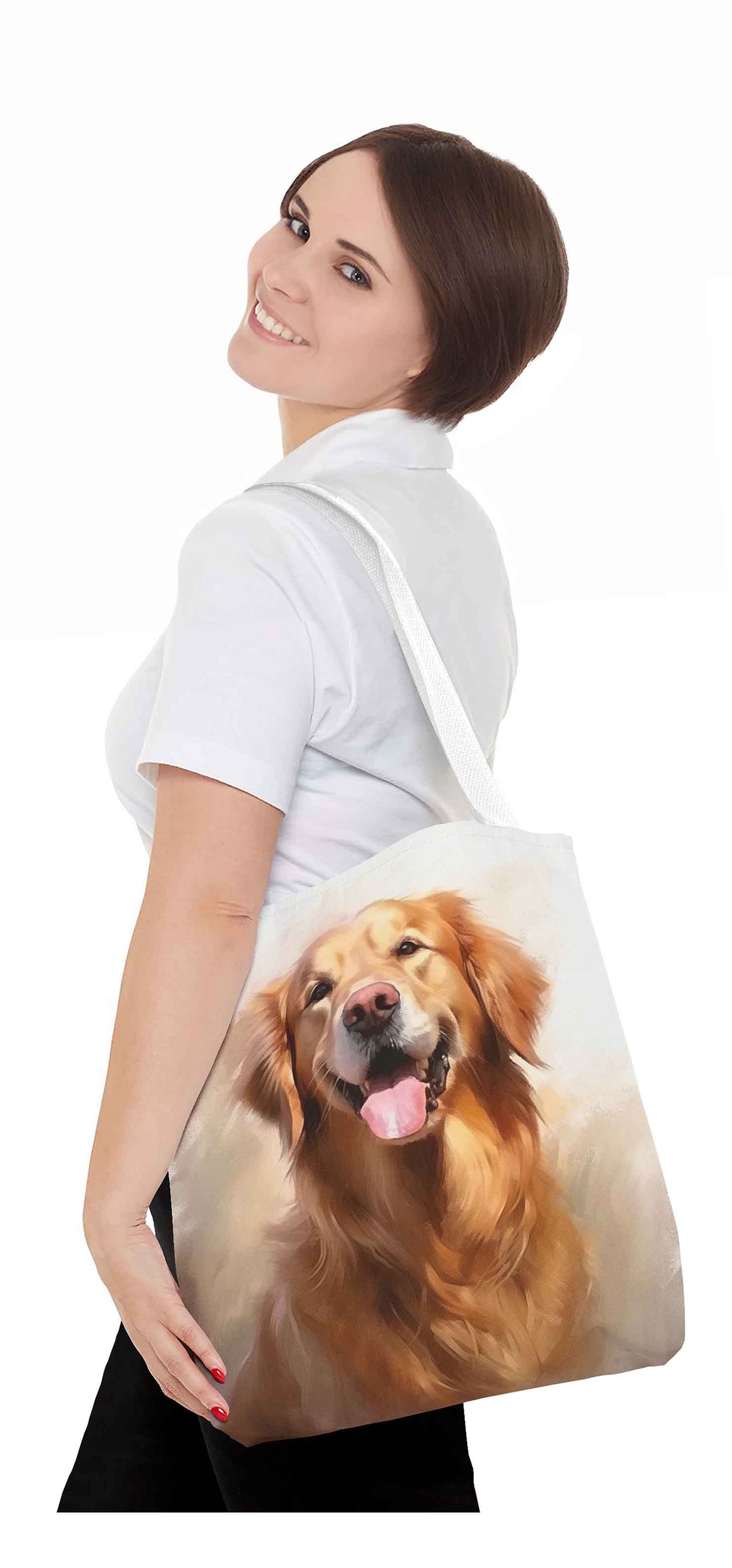 Golden Retriever Tote Bag