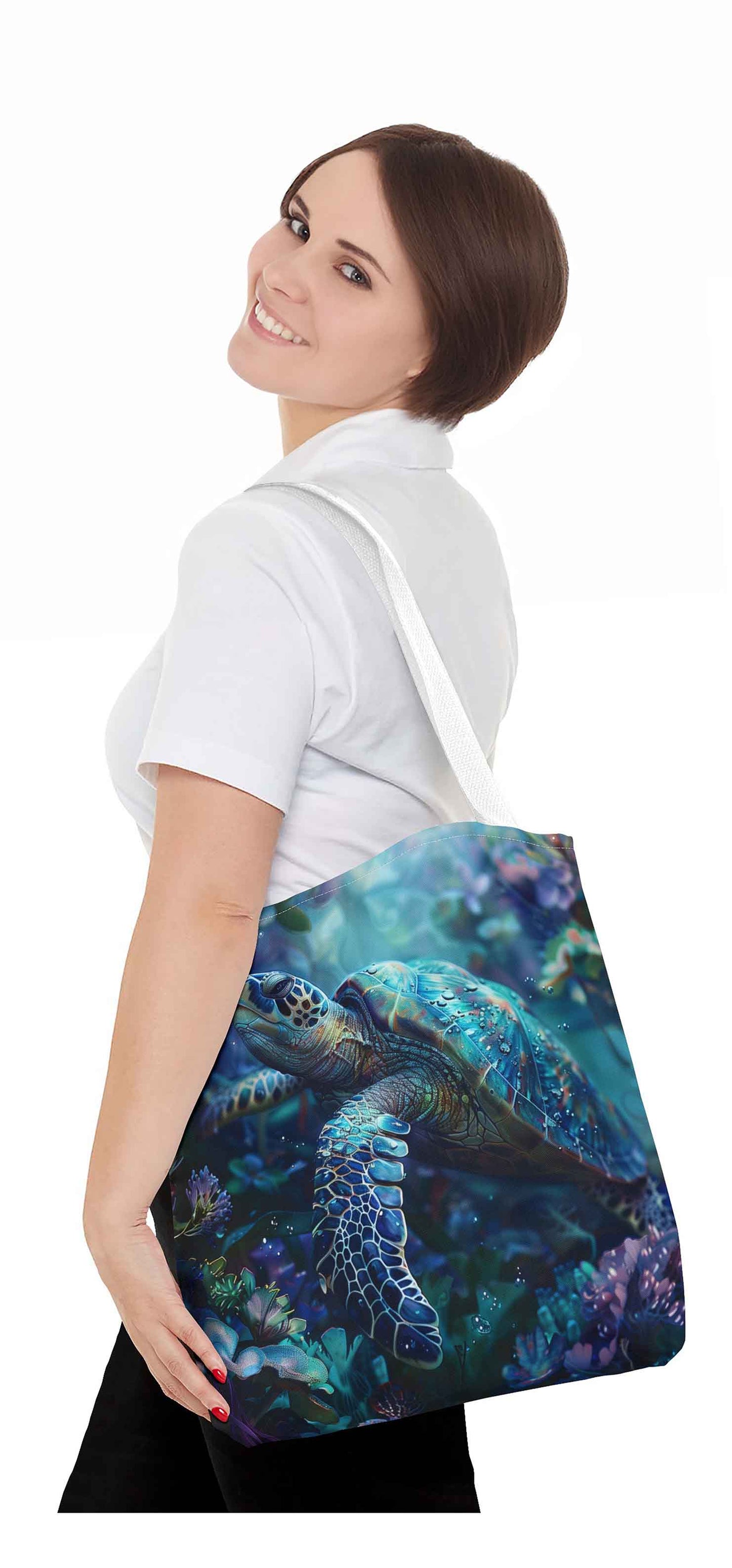 Deep Ocean Harmony Tote Bag