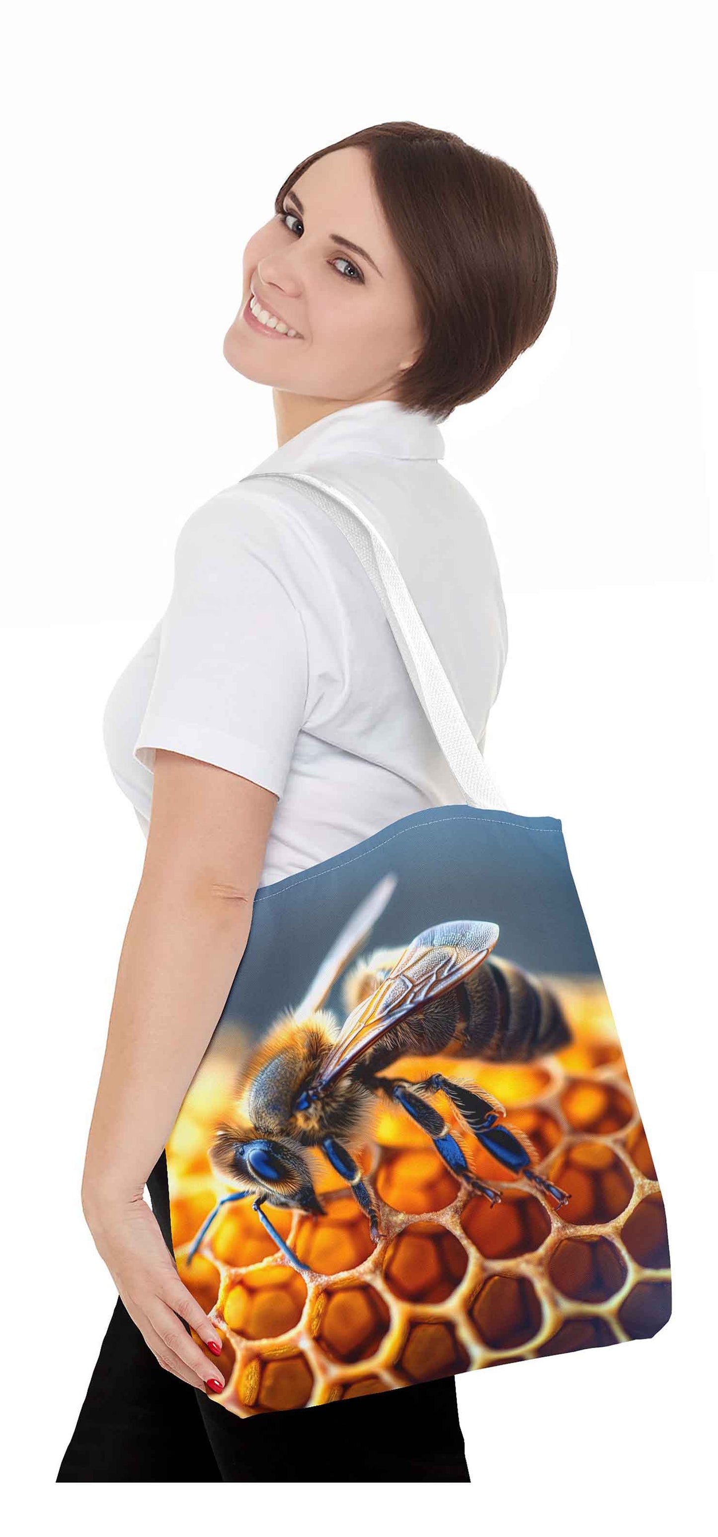 Honeybee Harmony Tote Bag
