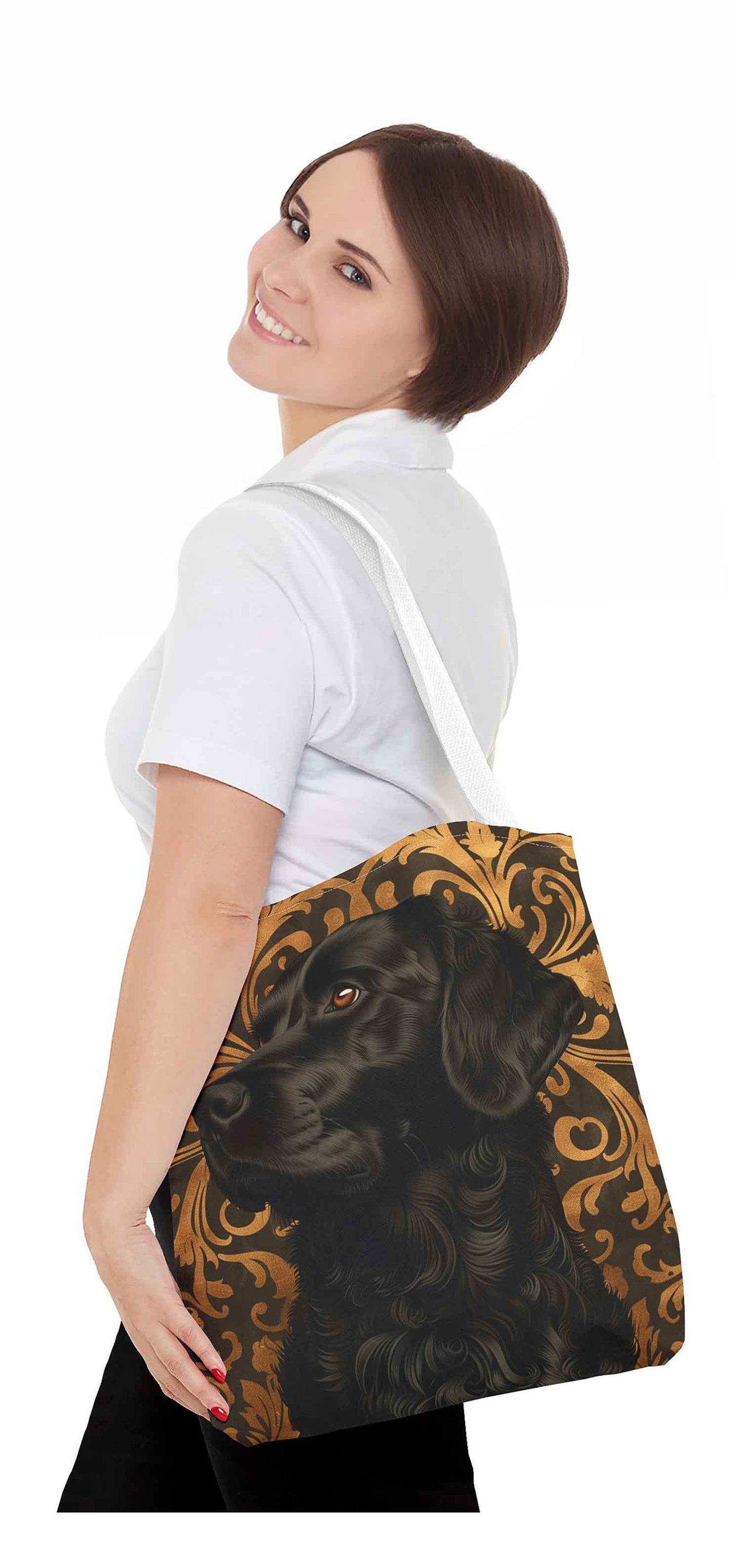Regal Black Lab Tote Bag