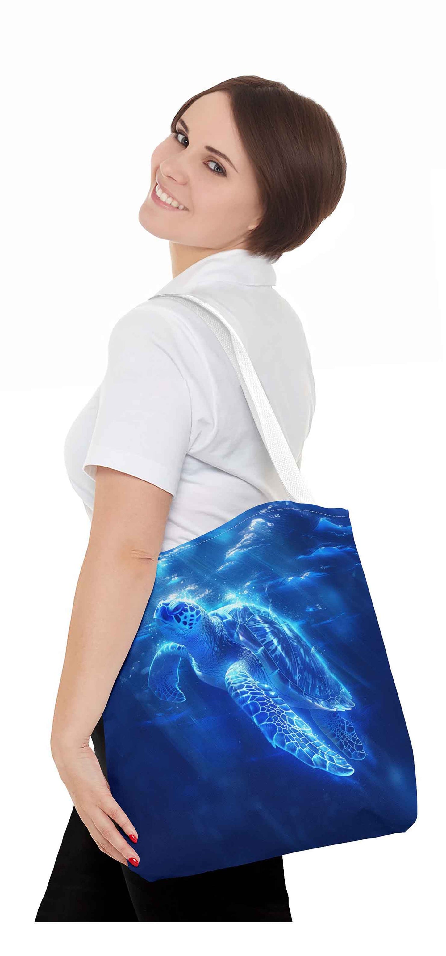 Ocean Dream Turtle Tote Bag
