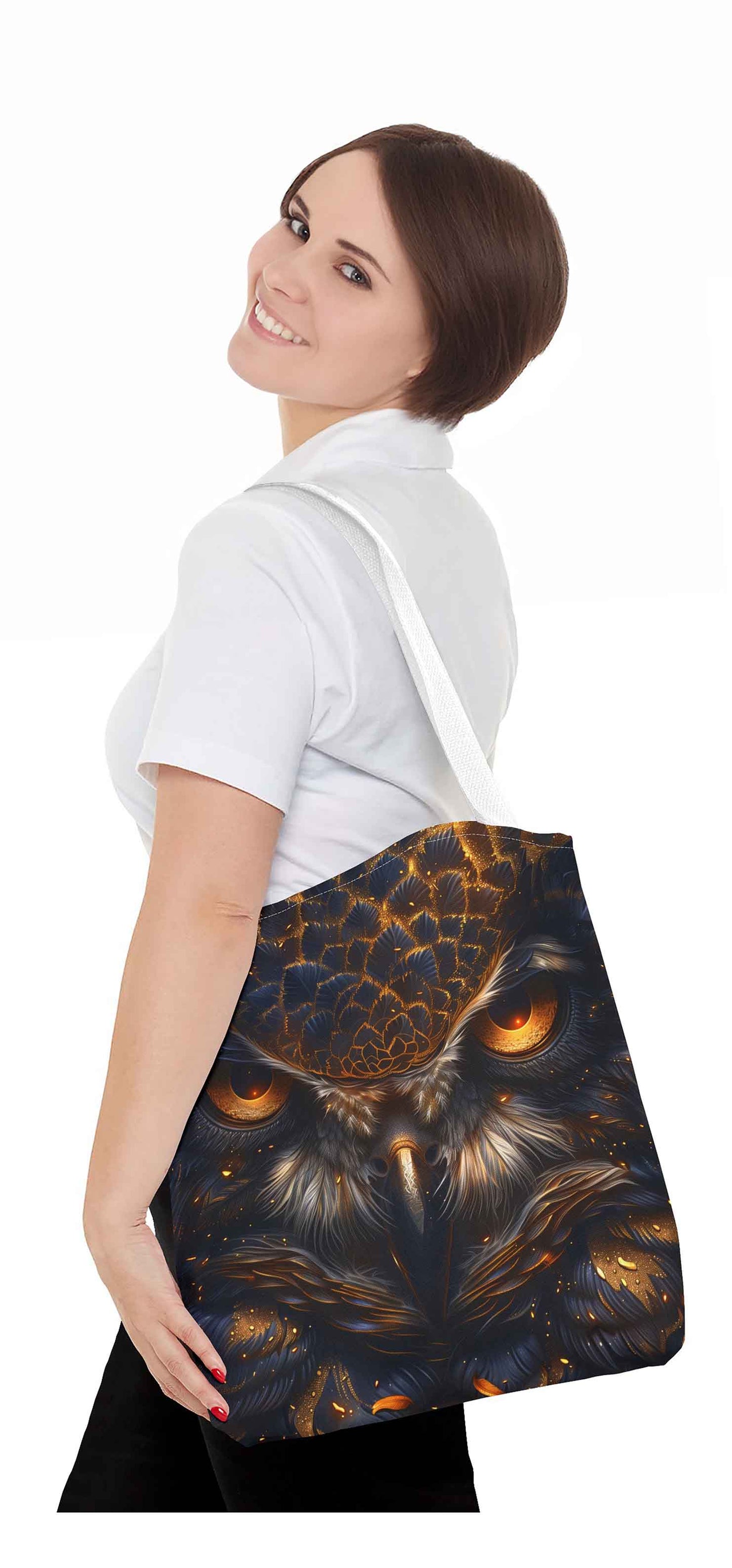 Enigmatic Owl Tote Bag