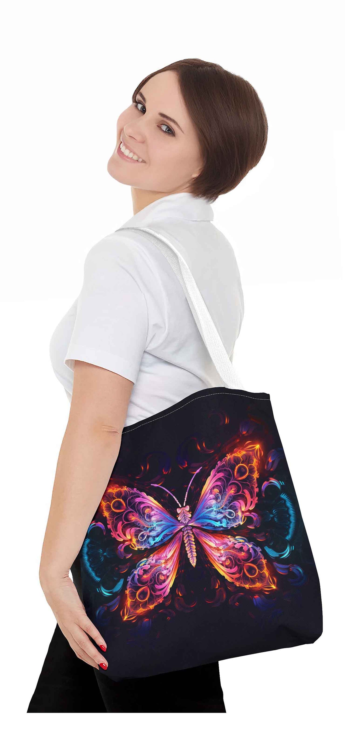 Radiant Butterfly Tote Bag