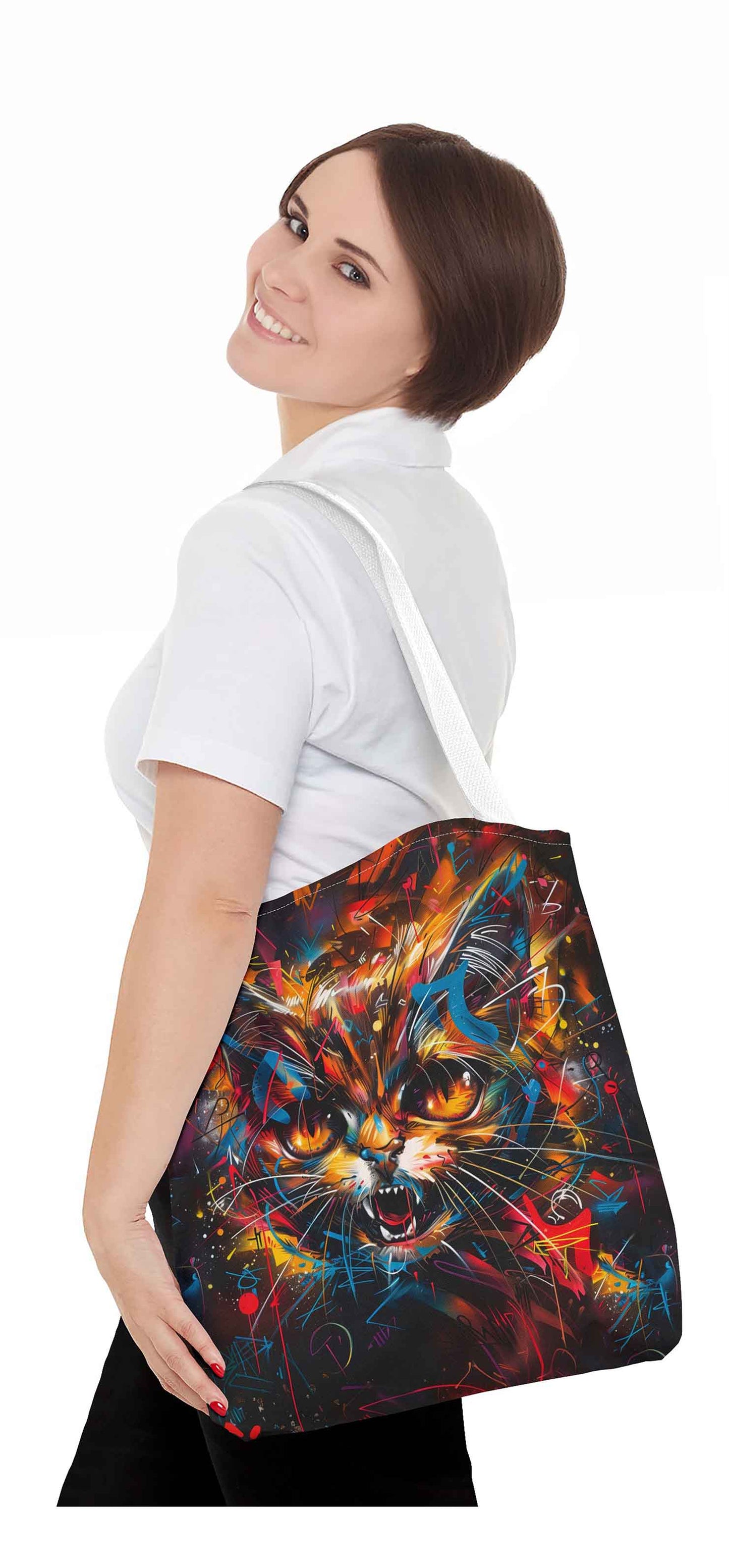 Urban Wildcat Tote Bag