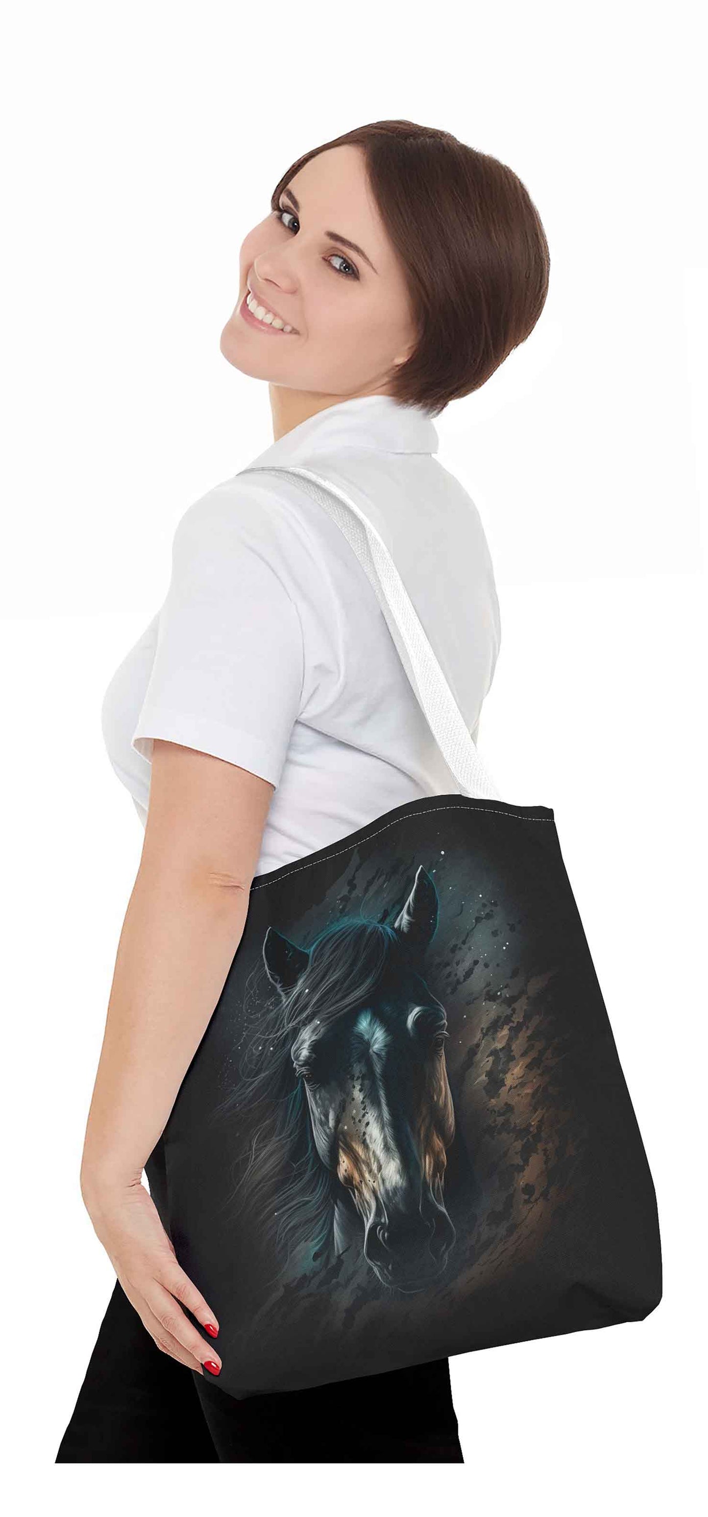 Midnight Mare Tote Bag