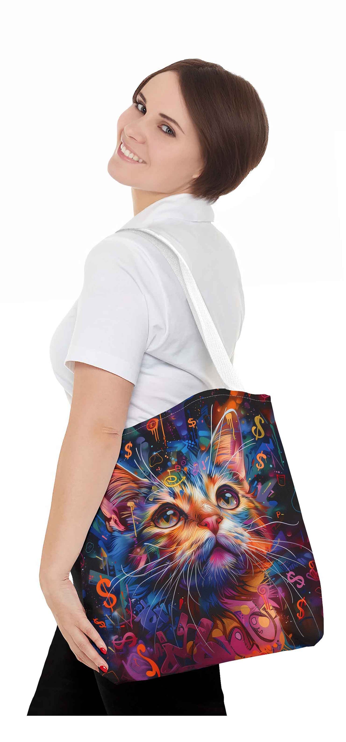 Urban Whiskers Tote Bag