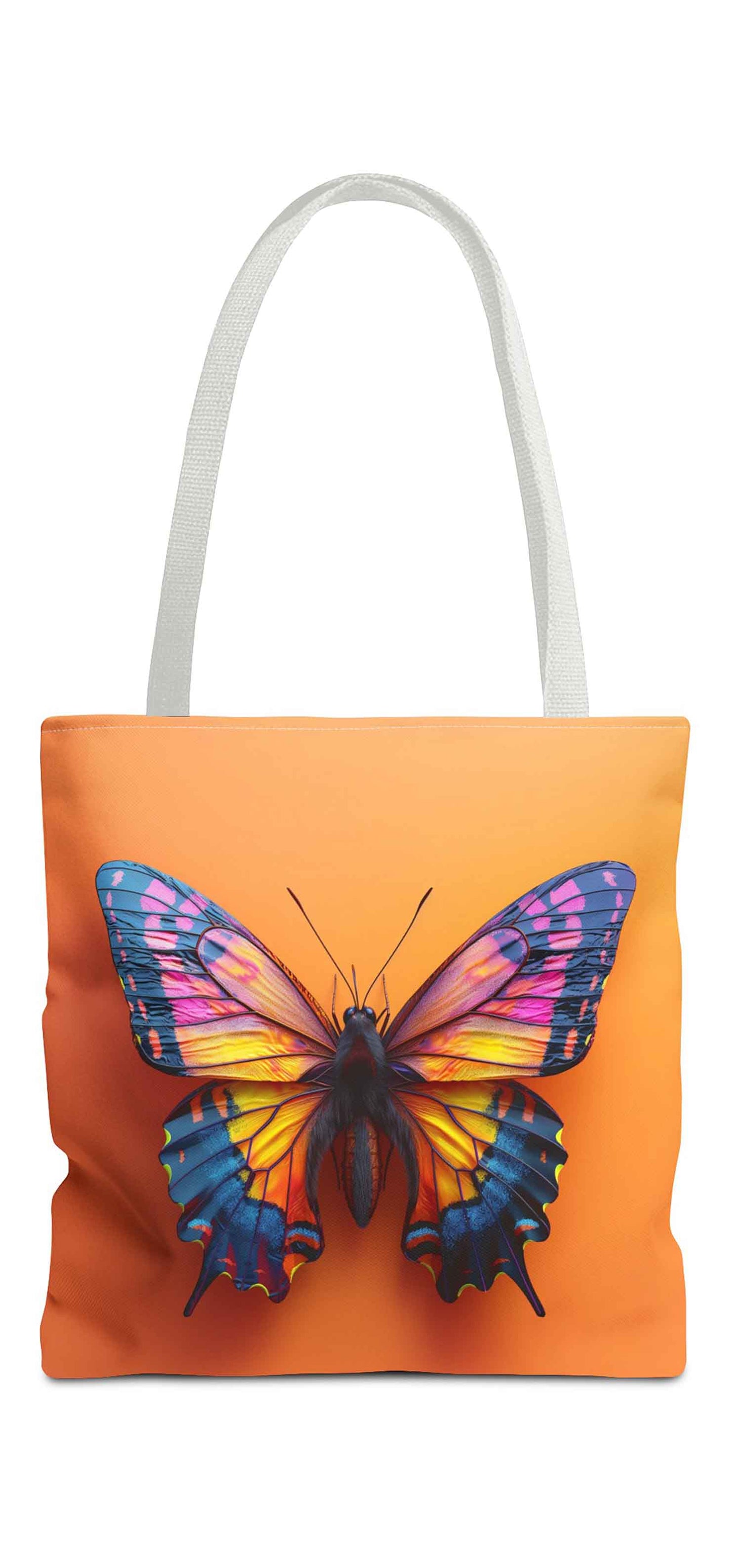 Sunset Monarch Butterfly Tote Bag