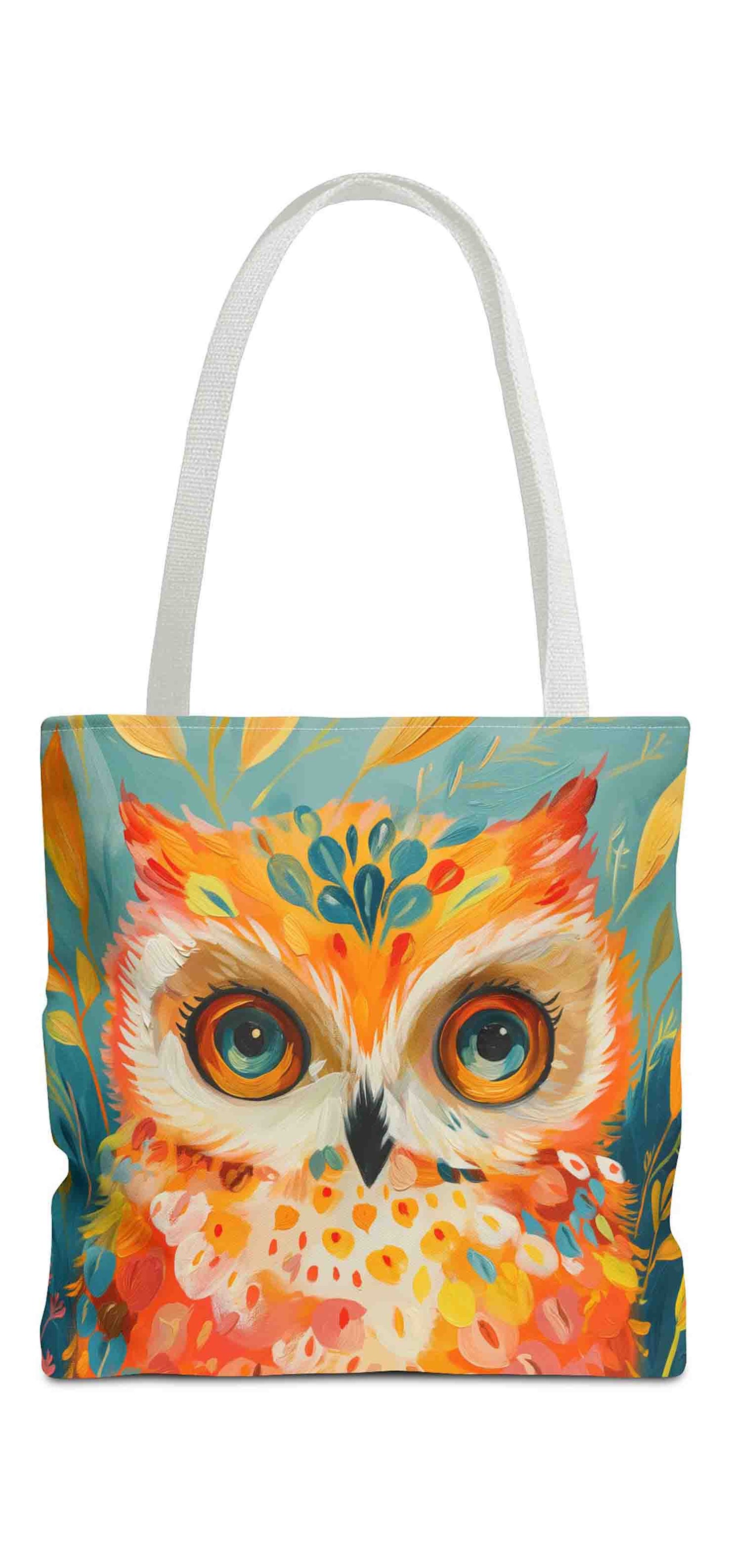 Wisdom Whimsy Owl Tote Bag