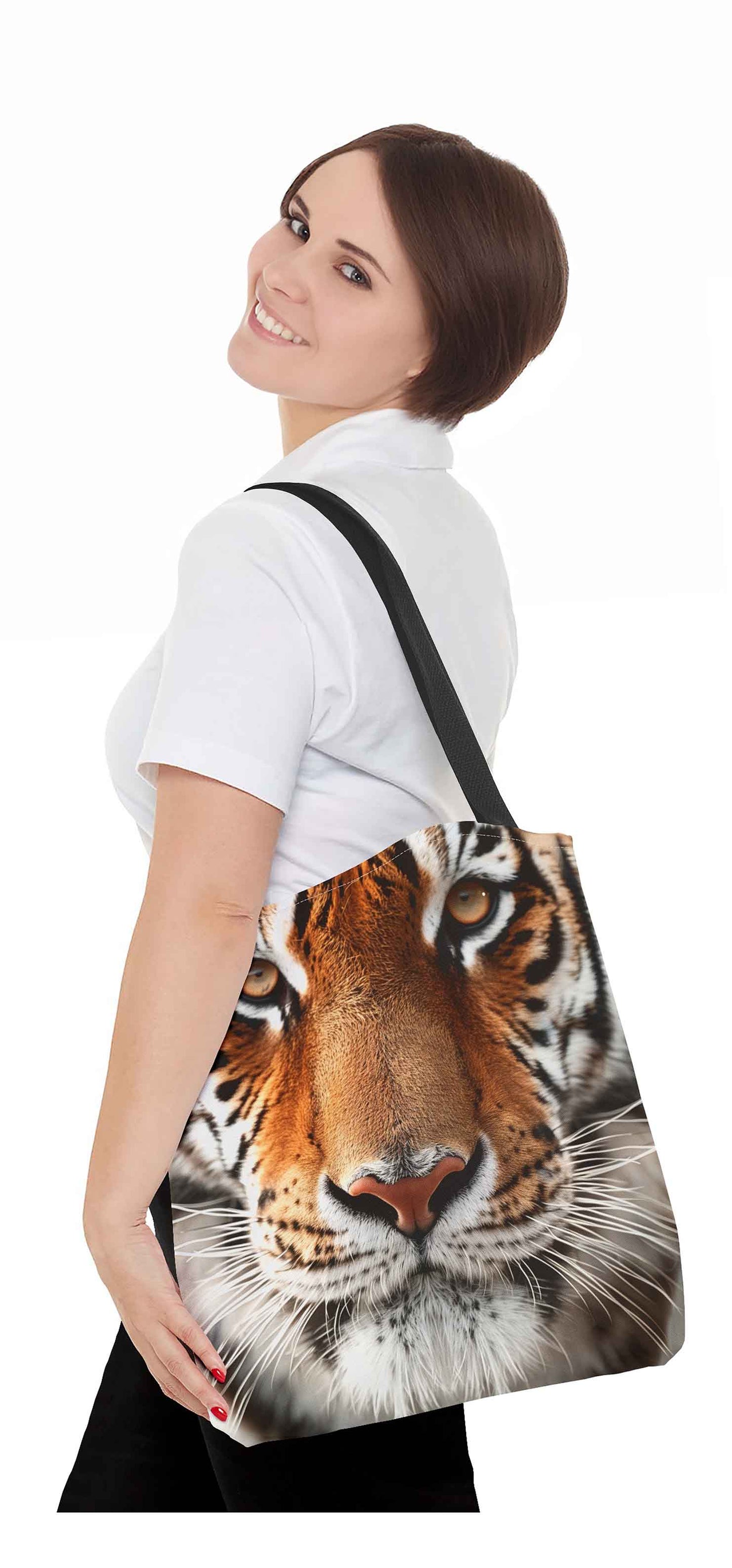 Tiger's Stare Tote Bag